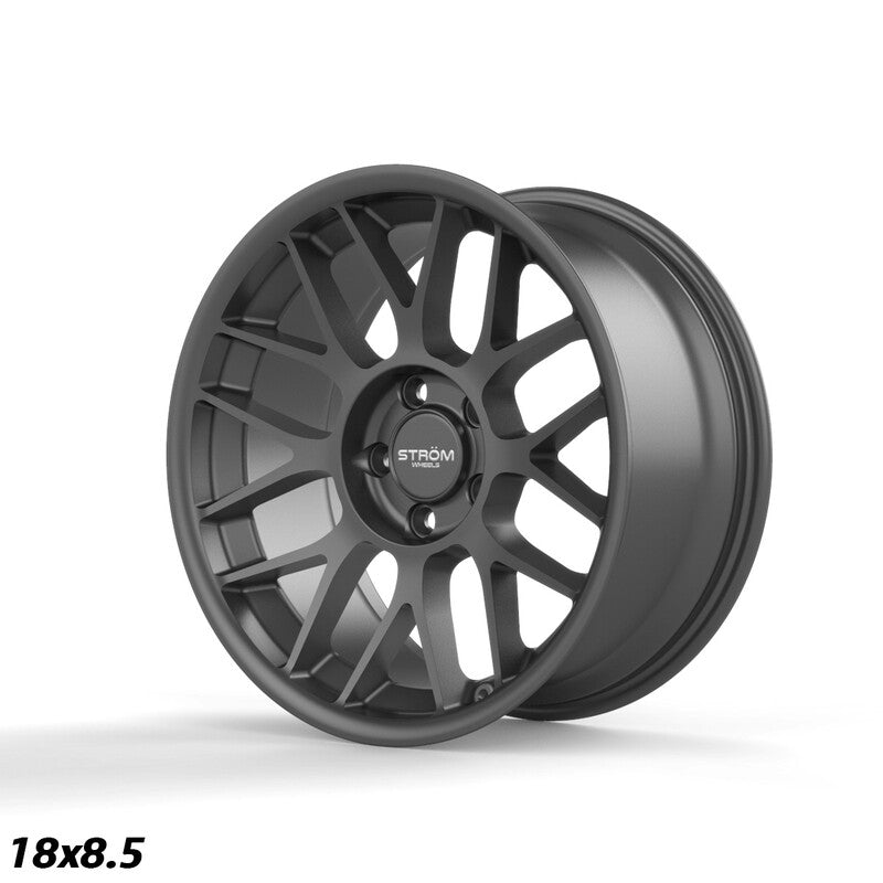 Llanta Ström STR2 18x8.5" 5x120 ET20 Satin Gunmetal