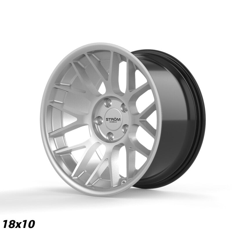 Llanta Ström STR2 18x10" 5x120 ET20 Quartz Silver