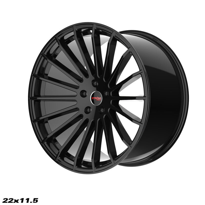 Llanta Ström STR4 22x11.5" 5x120 ET35 Gloss Black