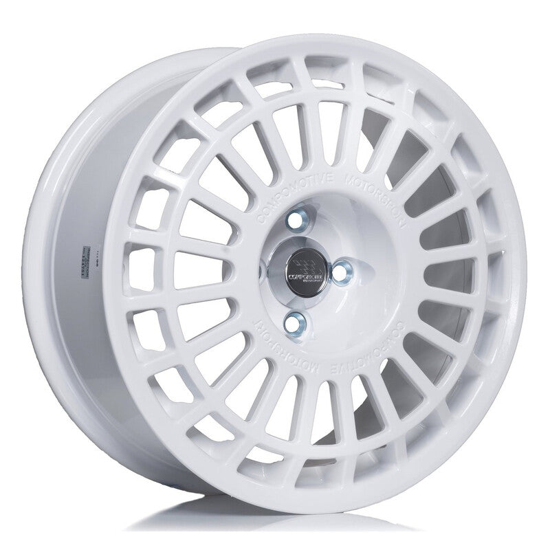 Llanta Compomotive TH2 1671 16x7" 4x100 ET25 White (VW/BMW E30 - 73 Mm)