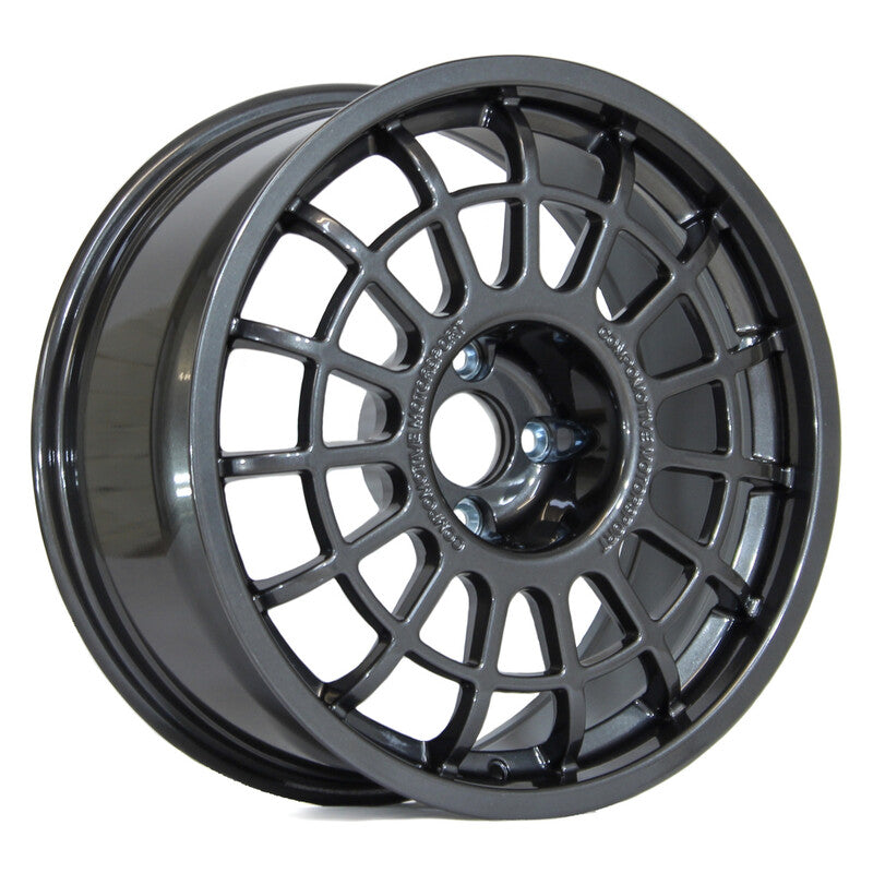 Llanta Compomotive TH2 1882 18x8" 4x108 ET35 Metallic Grey (Ford Focus/Sierra - 63.5 Mm)