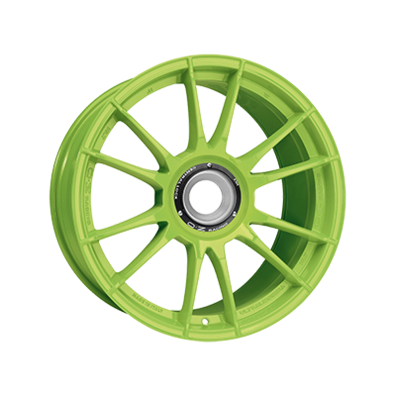 Llanta OZ Ultraleggera HLT CL 21x11.5" Centerlock ET46 Acid Green