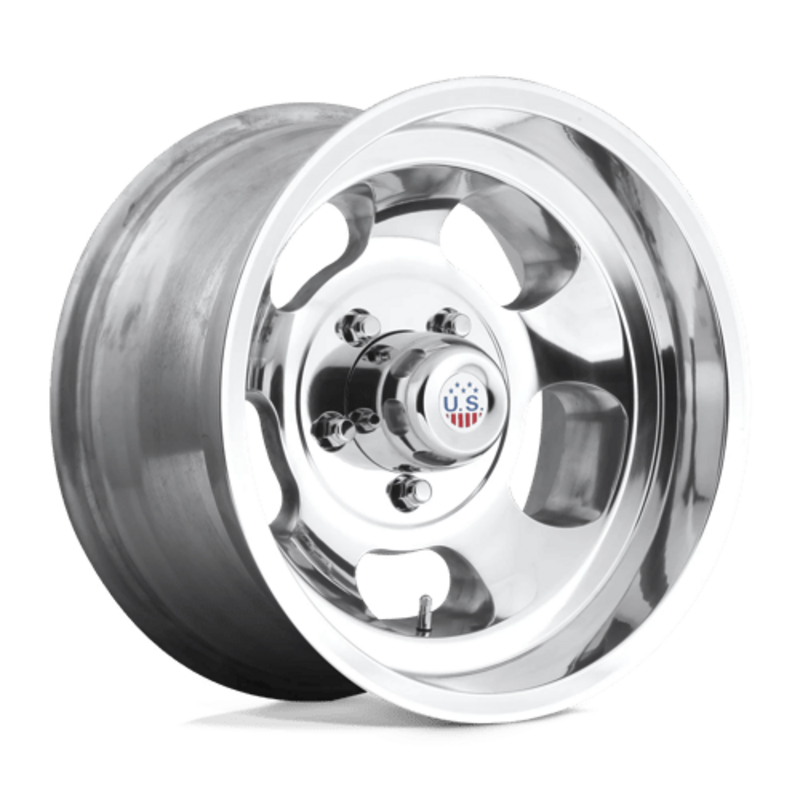 Llanta US Mags U101 Indy 15x5" 5x114.3 ET-12 High Luster Polished