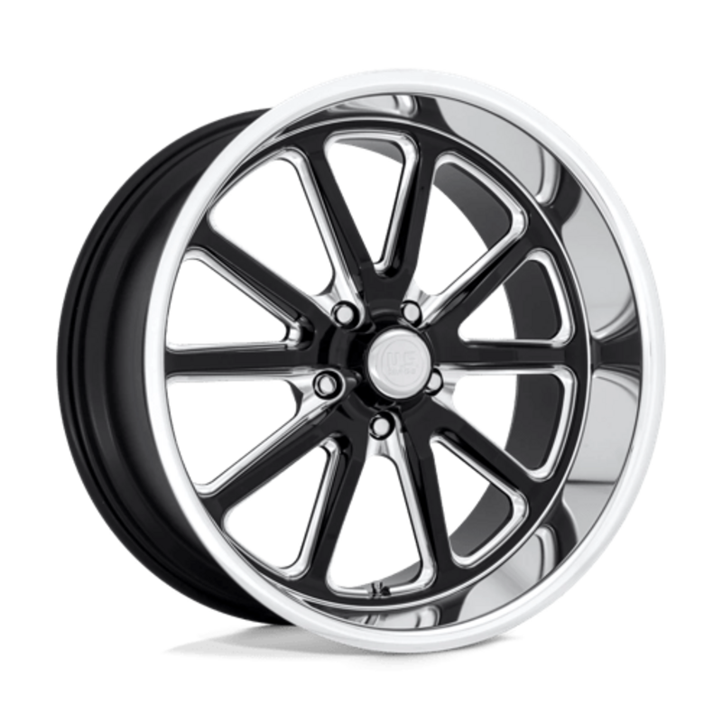 Llanta US Mags U117 Rambler 18x8" 5x120.65 ET1 Gloss Black Milled