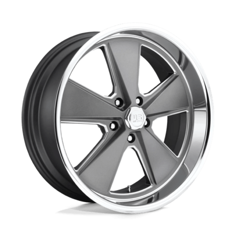 Llanta US Mags U120 Roadster 20x9" 5x115 ET18 Matte Gunmetal Machined