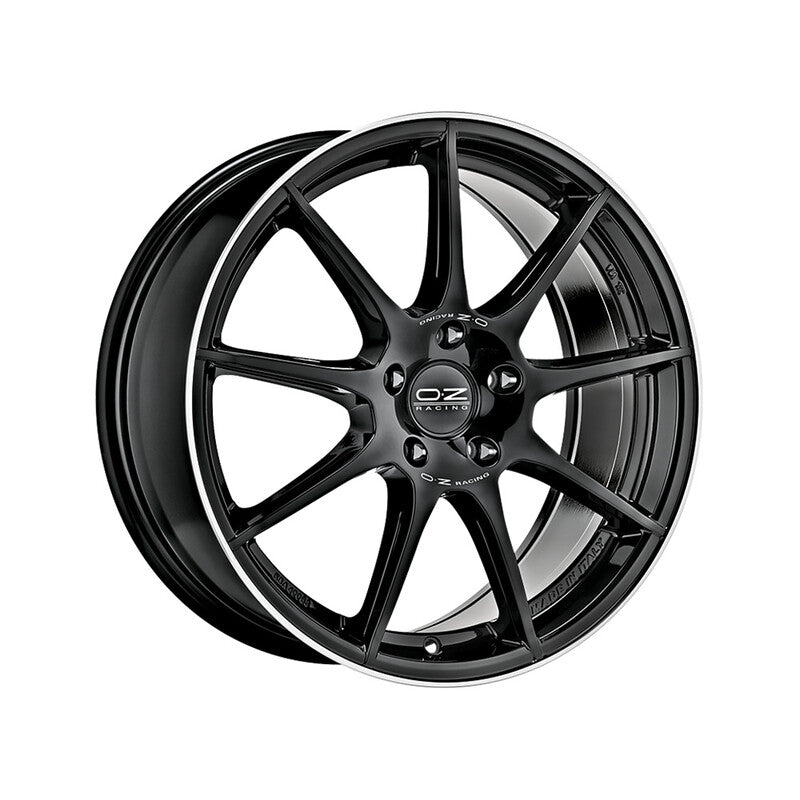 Llanta OZ Veloce GT 17x7.5" 5x114.3 ET45 Gloss Black