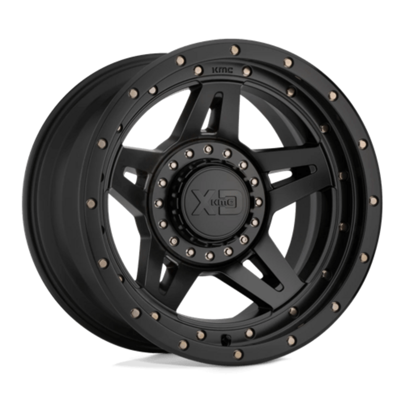 Llanta XD XD138 Brute 17x9" 5x127/139.7 ET-12 Satin Black