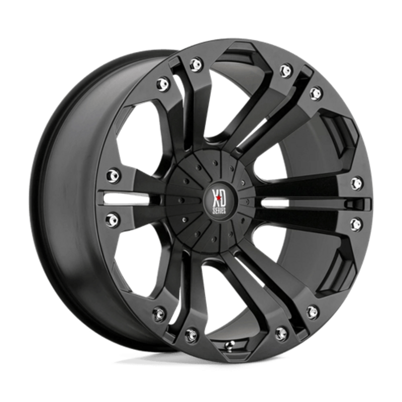 Llanta XD XD778 Monster 18x9" 8x165.1 ET-12 Flat Black