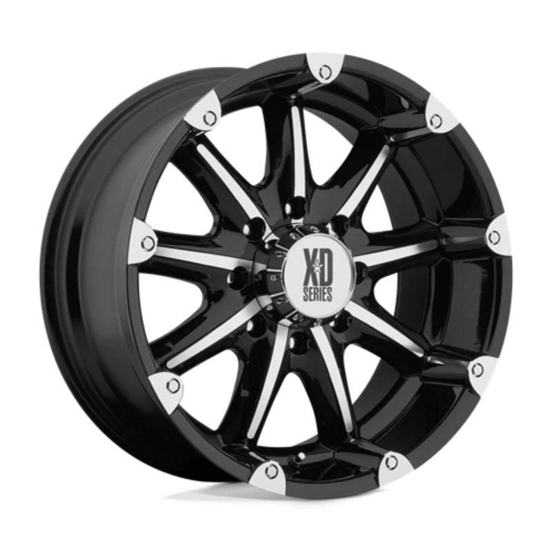 Llanta XD XD779 Badlands 18x9" 8x165.1 ET-12 Gloss Black Machined