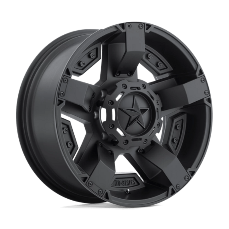 Llanta XD XD811 Rockstar II 20x9" 8x170 ET-12 Matte Black, Accents