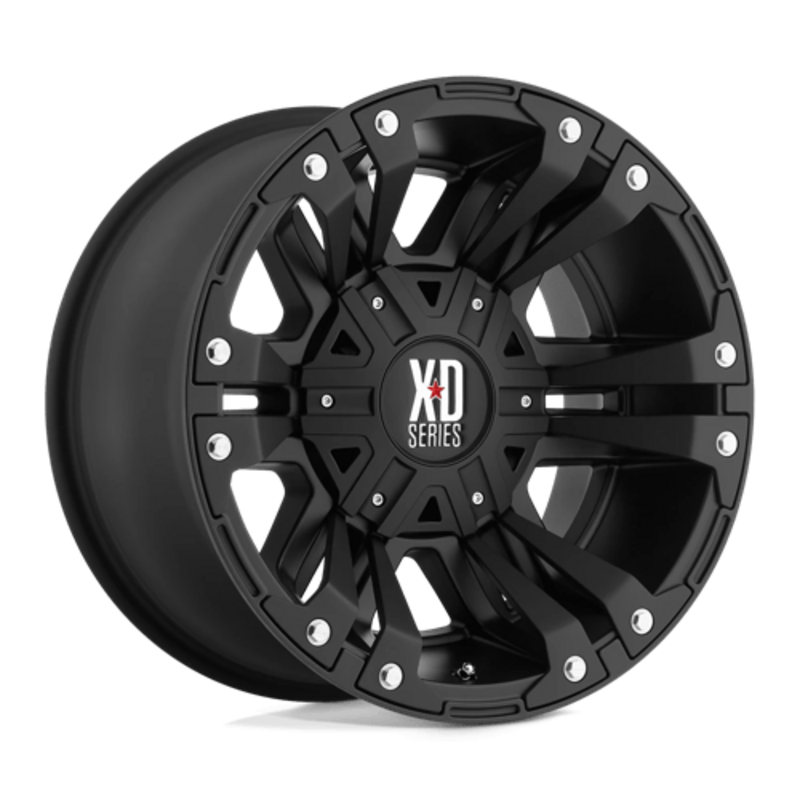 Llanta XD XD822 Monster II 20x10" 5x127/139.7 ET-24 Flat Black