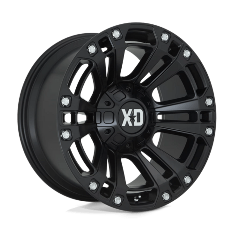 Llanta XD XD851 Monster 3 20x9" 5x127/139.7 ET18 Satin Black