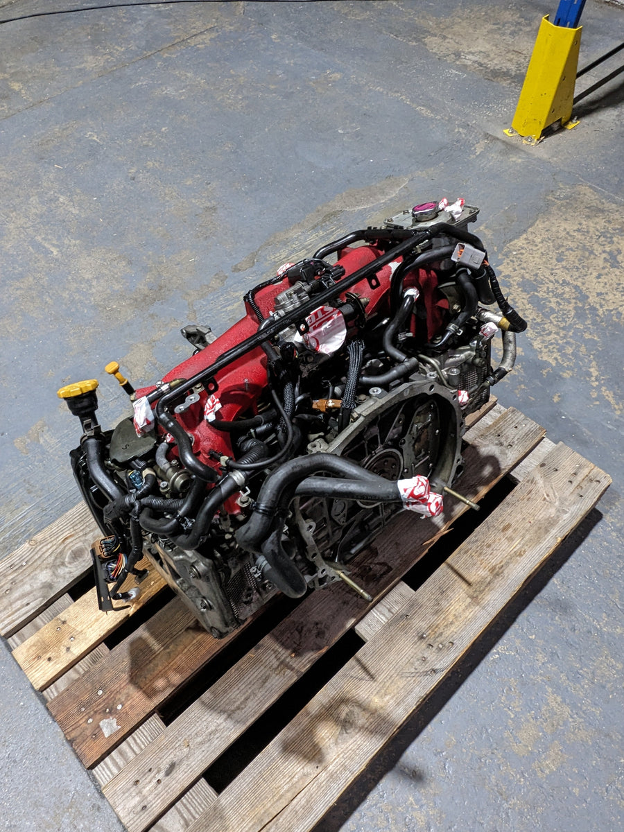 Motor Subaru EJ207 de Impreza WRX STI S203 Blobeye JDM GDB – otra vista