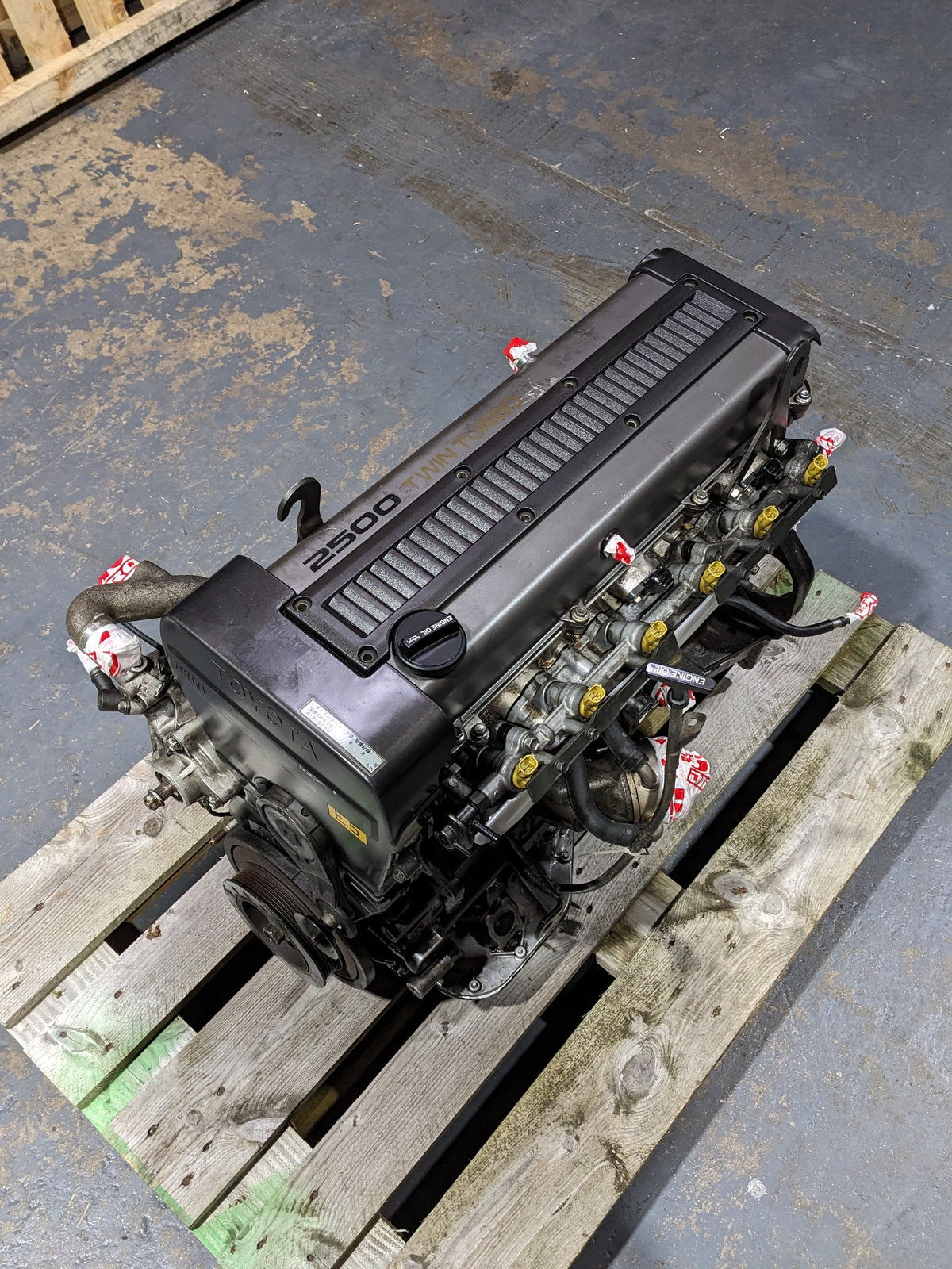 Motor Toyota 1.5JZ (bloque 2JZ y culata 1JZ) sin VVT-i de Supra JZA80 / Chaser JZX90