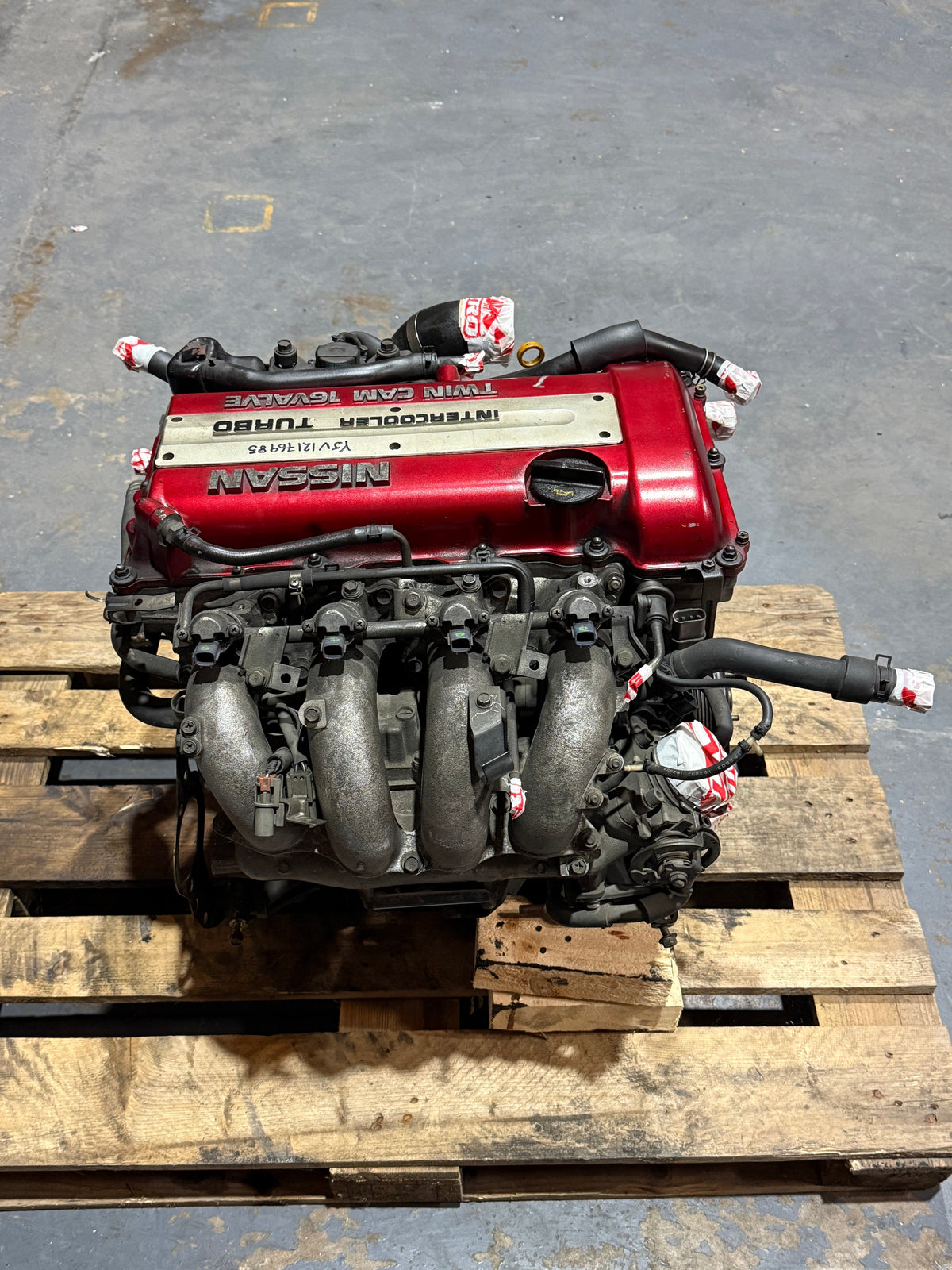 Motor Nissan SR20DET Redtop sin VVT de Silvia / 180SX S13
