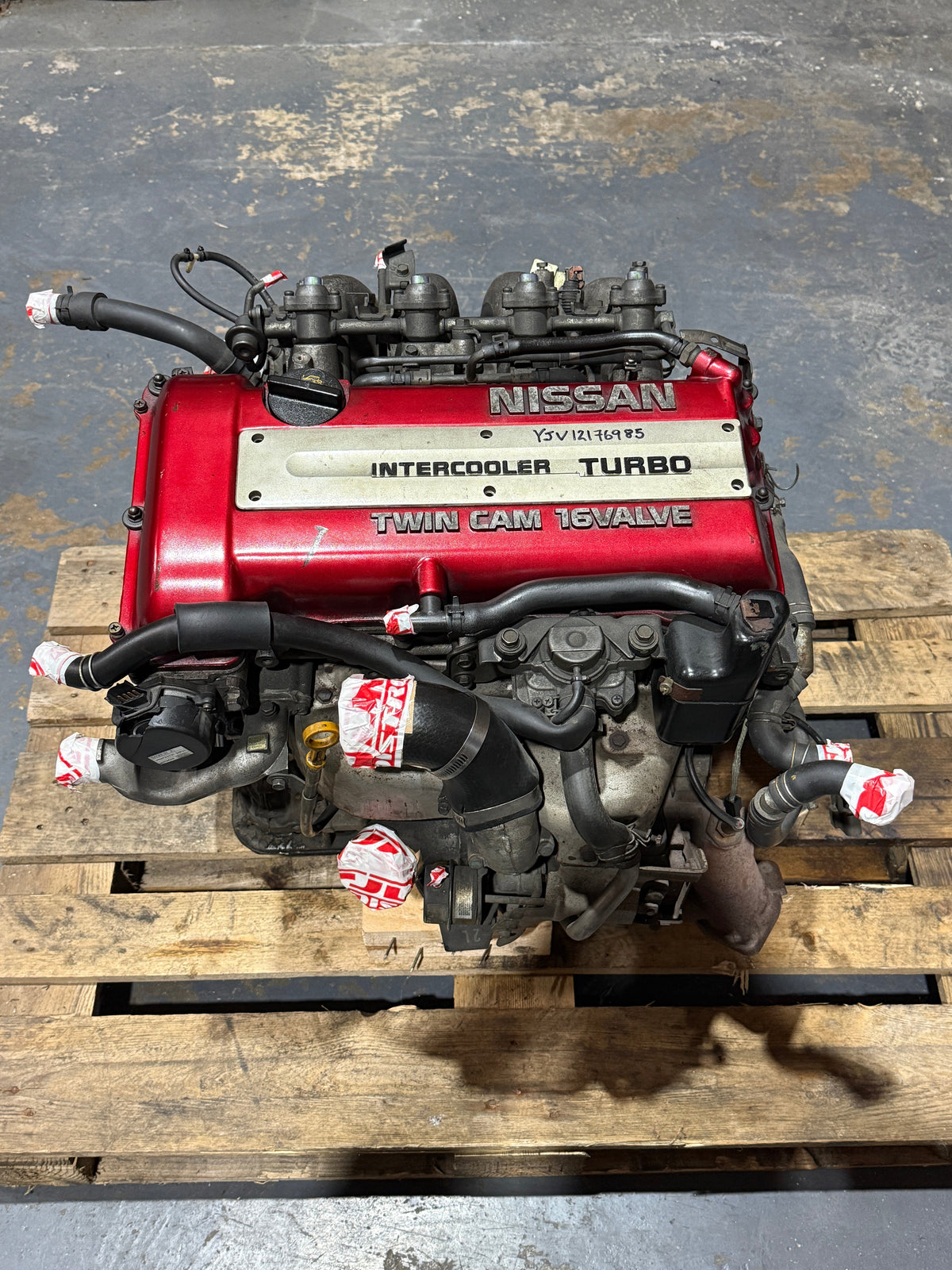 Motor Nissan SR20DET Redtop sin VVT de Silvia / 180SX S13