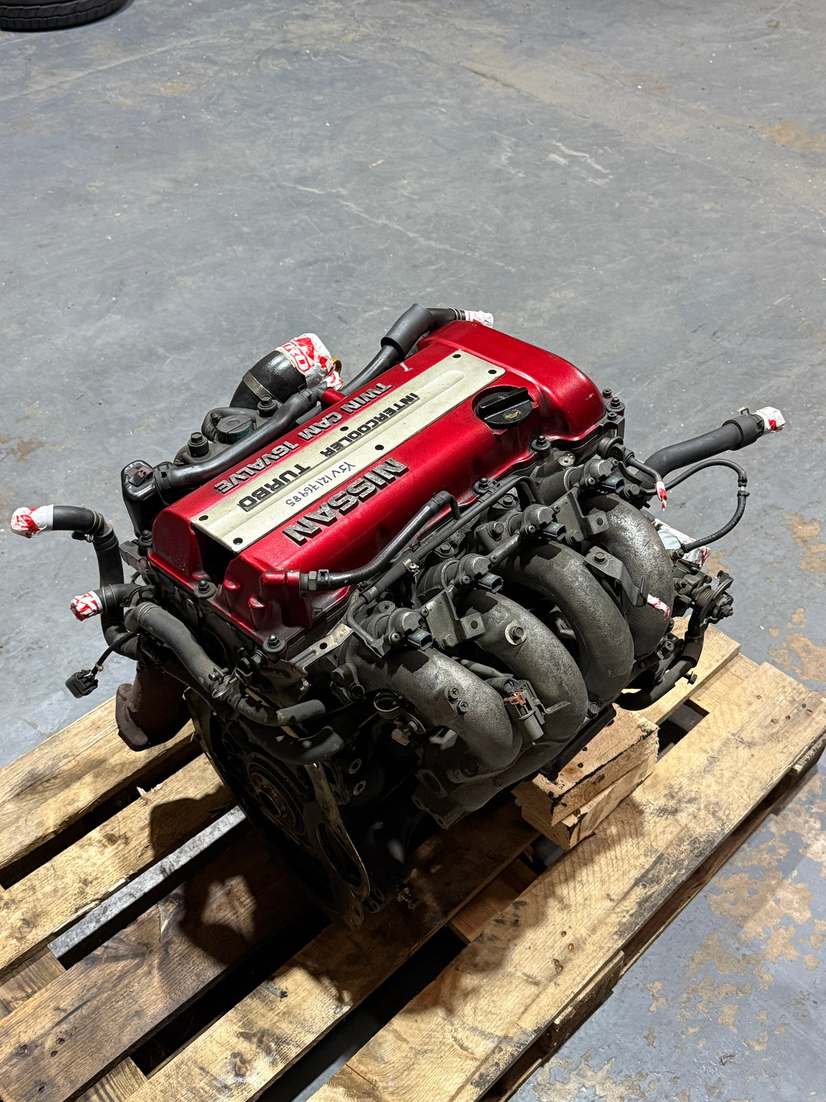 Motor Nissan SR20DET Redtop sin VVT de Silvia / 180SX S13