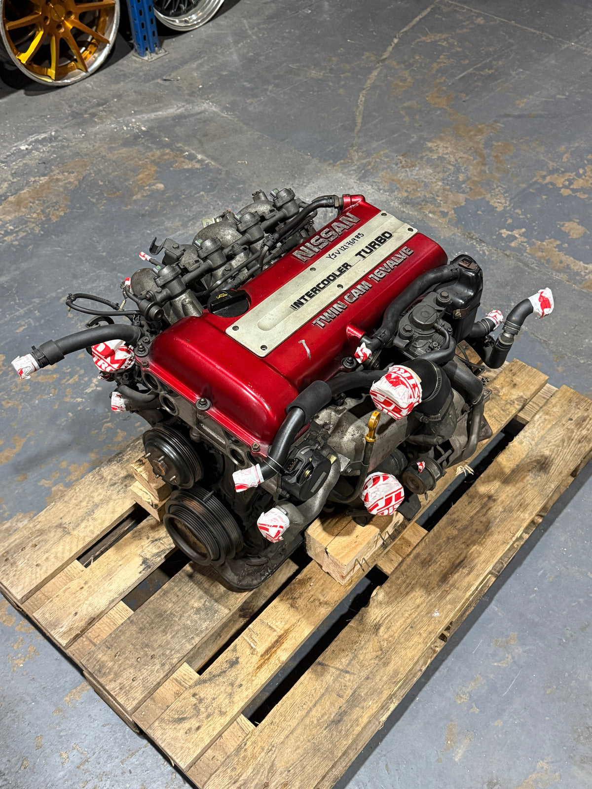 Motor Nissan SR20DET Redtop sin VVT de Silvia / 180SX S13