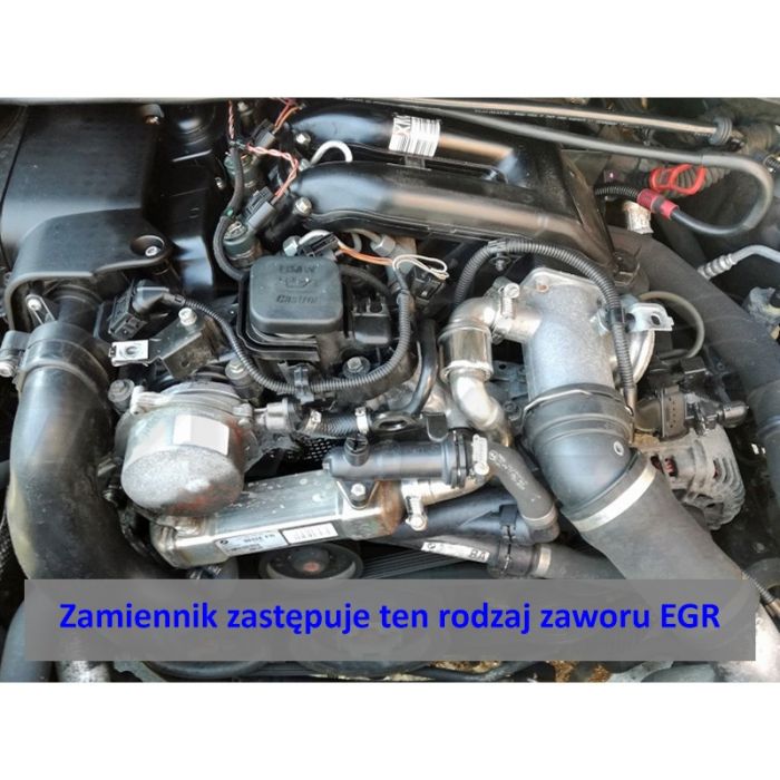 EGR Delete Kit for BMW with 2.0, 2.5, 3.0 D, M47 and M57 engines.