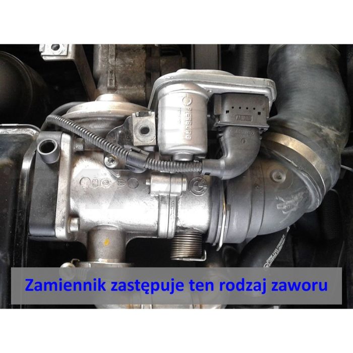 EGR valve delete kit with blanking plate for BMW with 2.0, 2.5, 3.0 D M47N2 and M57N2 engines.