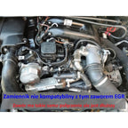 EGR valve removal kit with blanking plate for BMW with 3.0 D M57N engines
