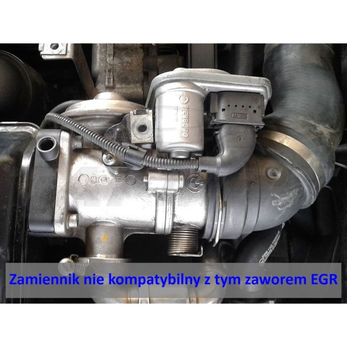 EGR valve removal kit with blanking plate for BMW with 3.0 D M57N engines