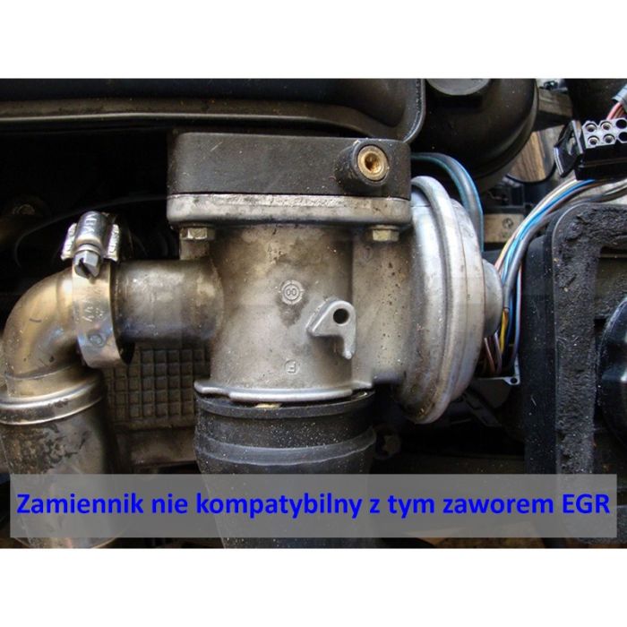 EGR valve removal kit with blanking plate for BMW with 3.0 D M57N engines