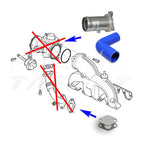 Kit de anulación de válvula EGR para VW Audi Seat Skoda con motores 1.2 1.4 1.9 TDI