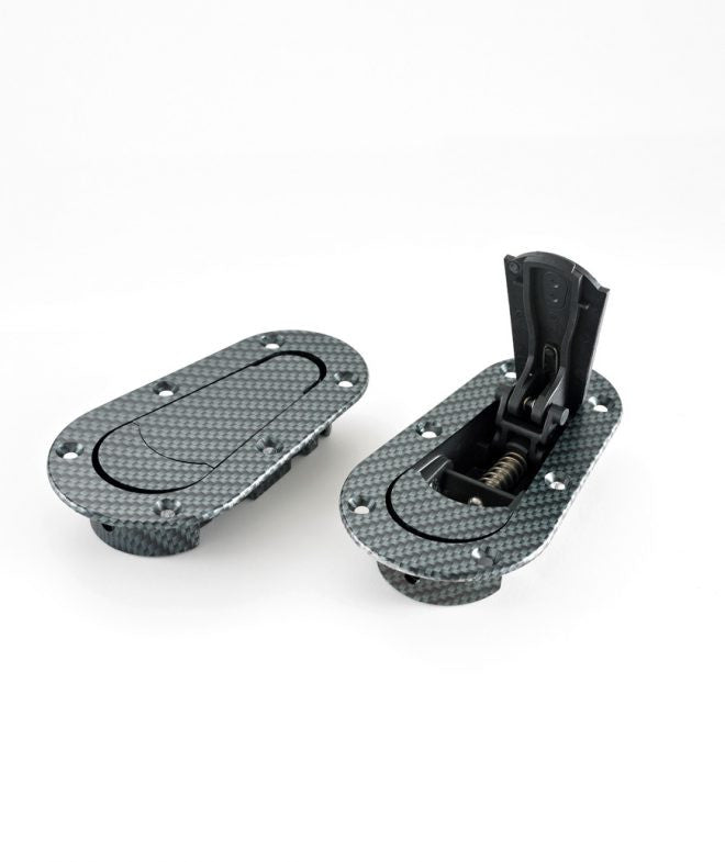 AeroCatch 120-3000 para montaje sobre panel efecto carbono – otra vista