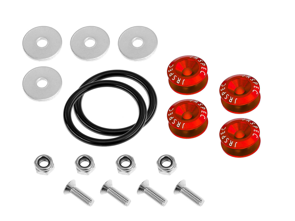 Kit de cierres rápidos de aluminio para paragolpes y aletas JRspec