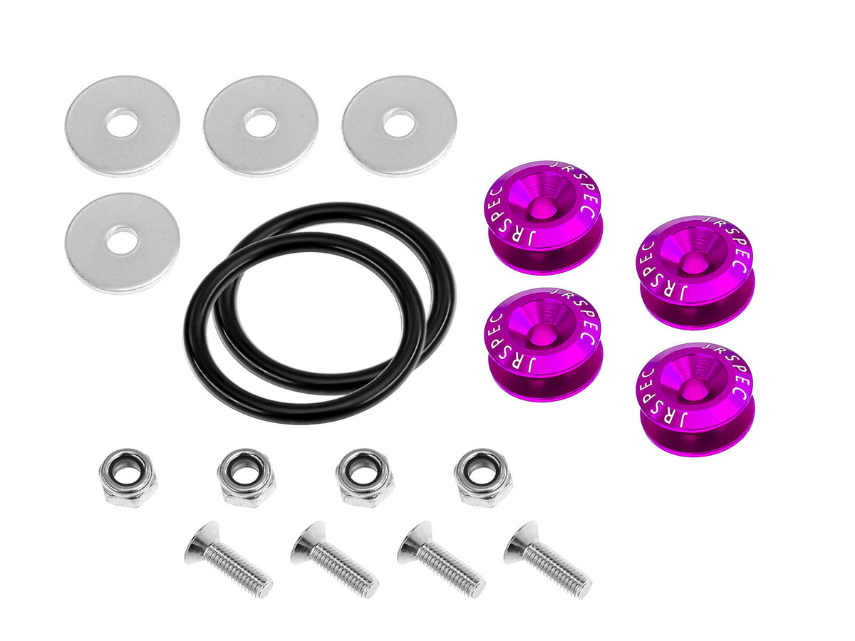 Kit de cierres rápidos de aluminio para paragolpes y aletas JRspec
