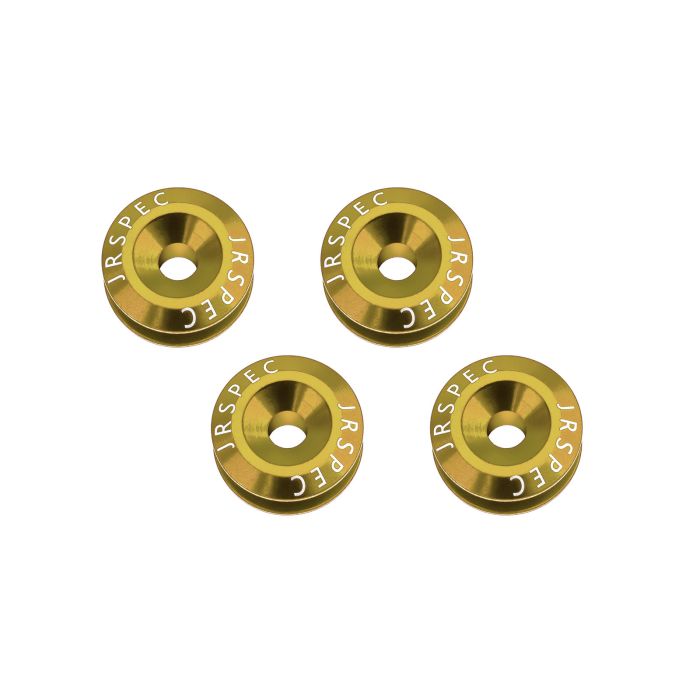 Kit de fijación de guardabarros y parachoques de aluminio de liberación rápida JRspec Gold