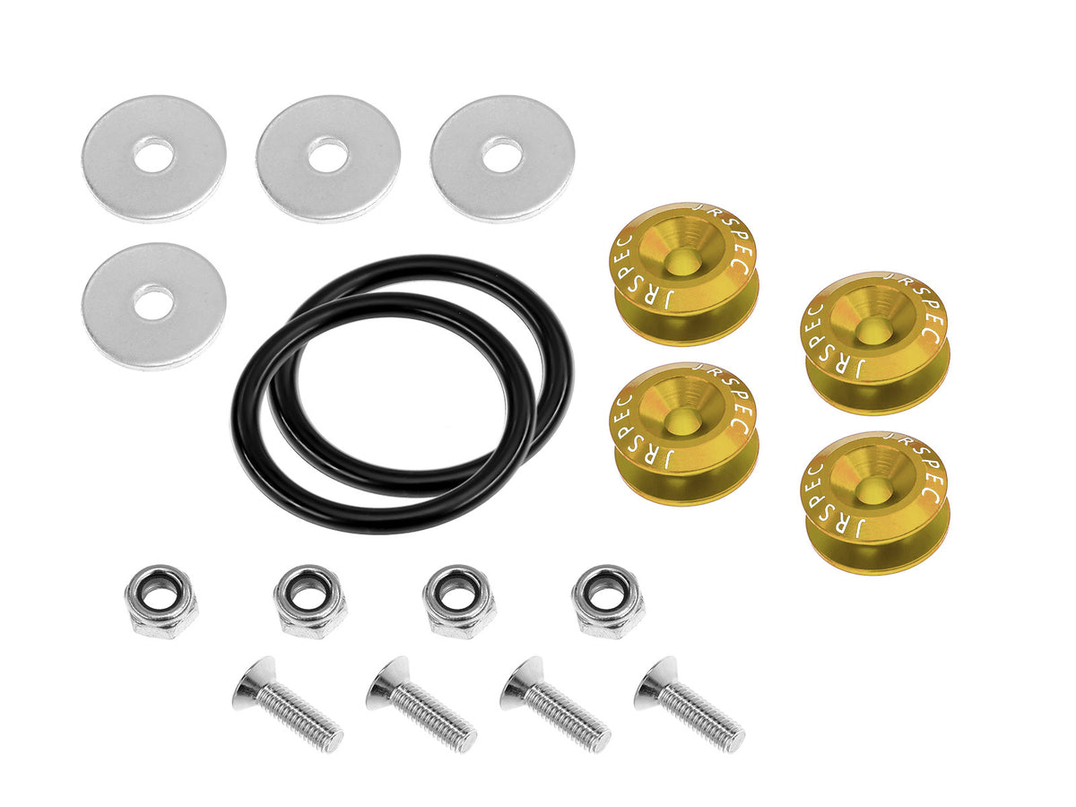 Kit de cierres rápidos de aluminio para paragolpes y aletas JRspec