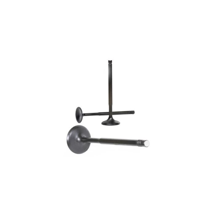 SuperTech black nitrided intake valve, Mini Cooper 1.6L. 30.7 (+0.5 mm) with backcut/backcut.
