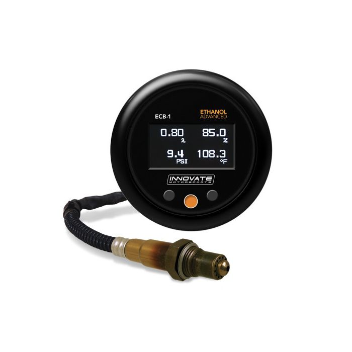 Innovate 3906 4 en 1 Boost: medidor de temperatura de combustible AFR y contenido de etanol + sensor de oxígeno