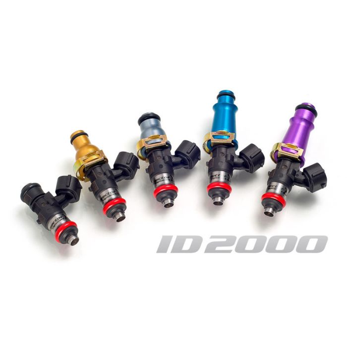 Injector Dynamics 2000 cc/min Fuel Injector Kit (x4), Subaru Impreza Sti 04-06 48 mm / 14 mm