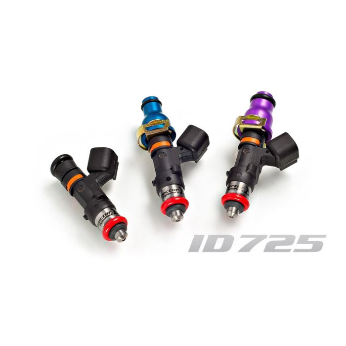 Kit of 4 Injector Dynamics 725 cc/min Fuel Injectors, Honda S2000 F-Series 00-05 48mm / 11mm