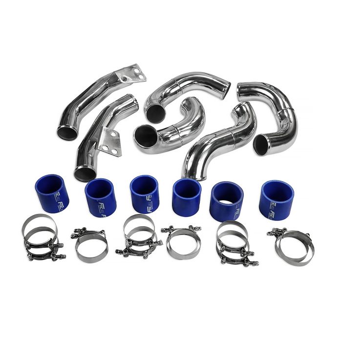 Kit de tuberías de intercooler para Nissan R35 GT-R (azul)