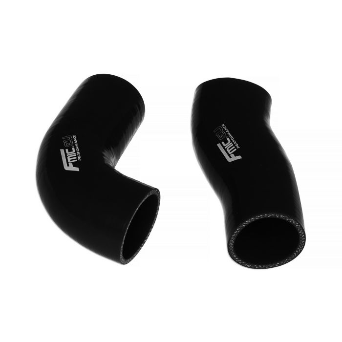 FMIC.EU Silicone Intercooler Hose Kit for BMW 5 Series E60 E61 530D 525D 2003-2010 - Black