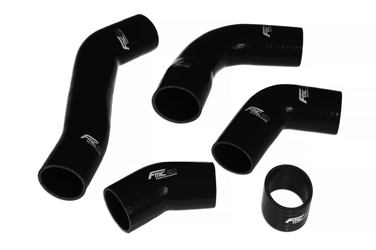 Kit de manguitos de silicona para intercooler FMIC.EU para Toyota Supra 2JZ GT JZA80 1993-1998 - Negro