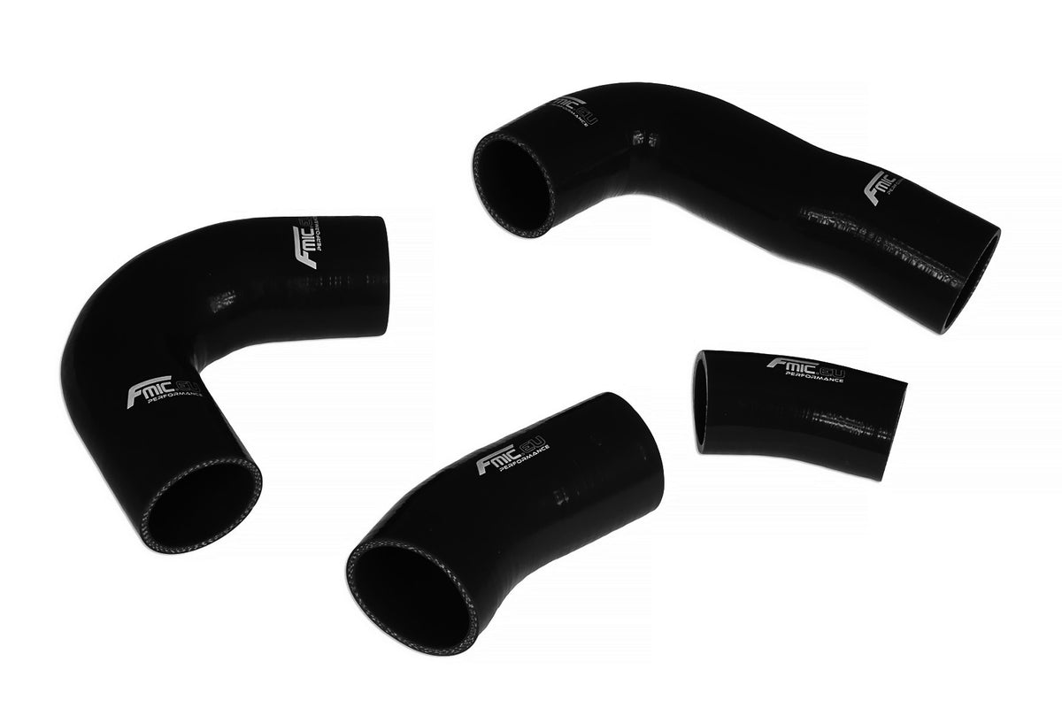 Kit de manguitos de silicona para intercooler FMIC.EU para VW Golf MK7 R GTI 2.0 TSI 2013-2020 - Negro