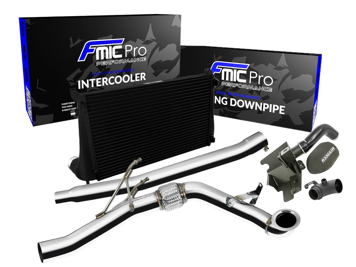 Power Pack para VW Golf 7 R 2.0 TSI 2013 - 2017 AWD 4MOTION Intercooler Downpipe Sistema de admisión