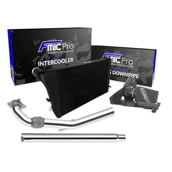 Power Pack Downpipe and Intercooler Intake System for VW Volkswagen Golf VI GTI 2.0 TSI 2009-2013 AWD