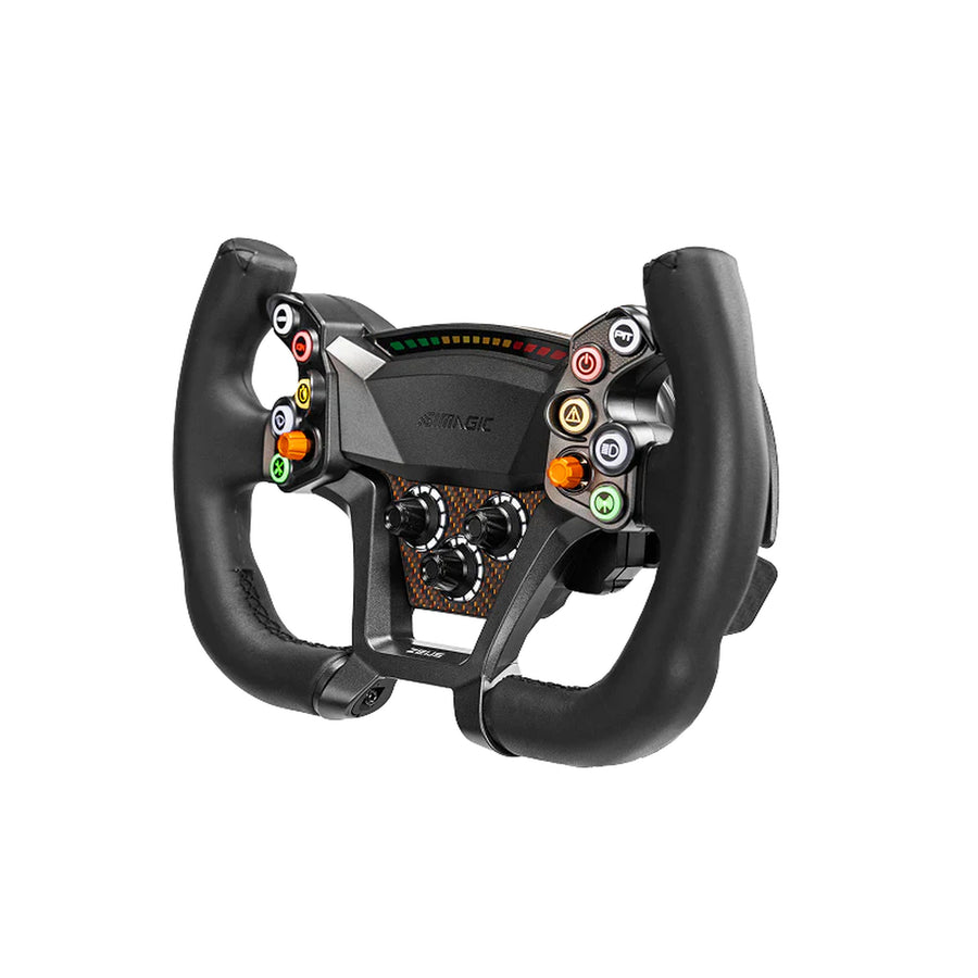 Volante Simagic Zeus GT 300 mm carbono simulador Simracing RGB – otra vista
