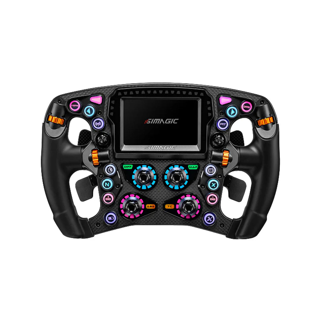 Pack Simagic ZEUS Formula 280 mm + pantalla de telemetría MagicDash 4 Simracing