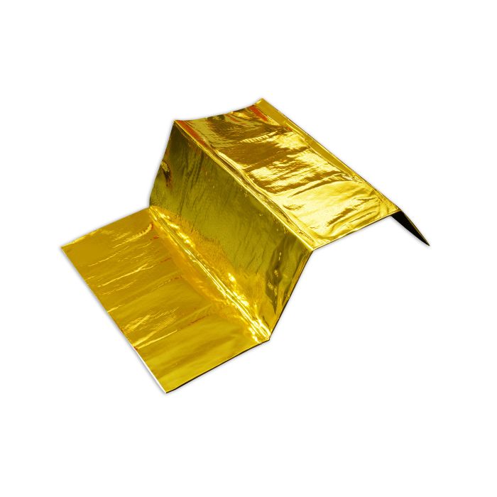 20" x 20" (51 cm x 51 cm) gold matte thermal paper
