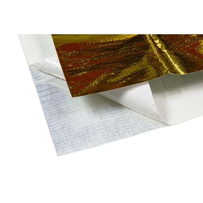 20" x 20" (51 cm x 51 cm) gold matte thermal paper